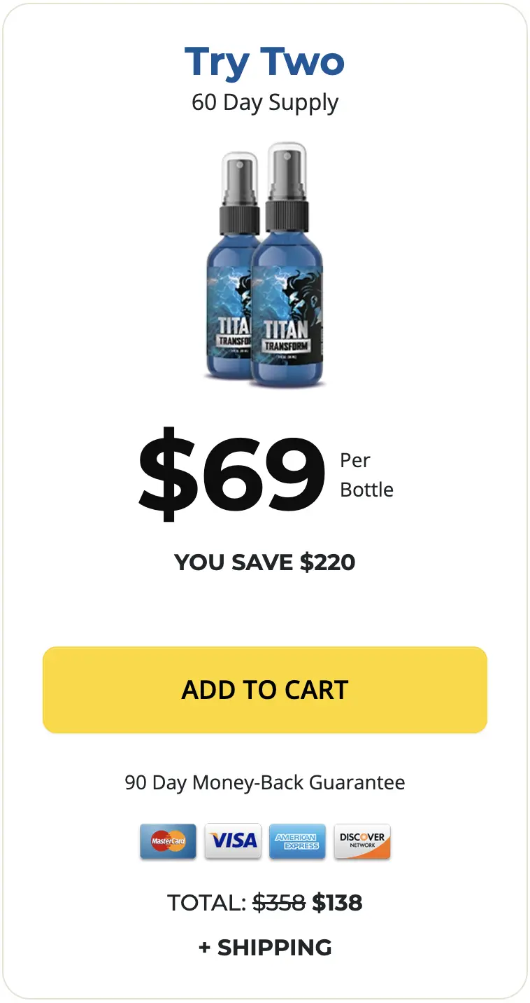 Titan Transform one bottle