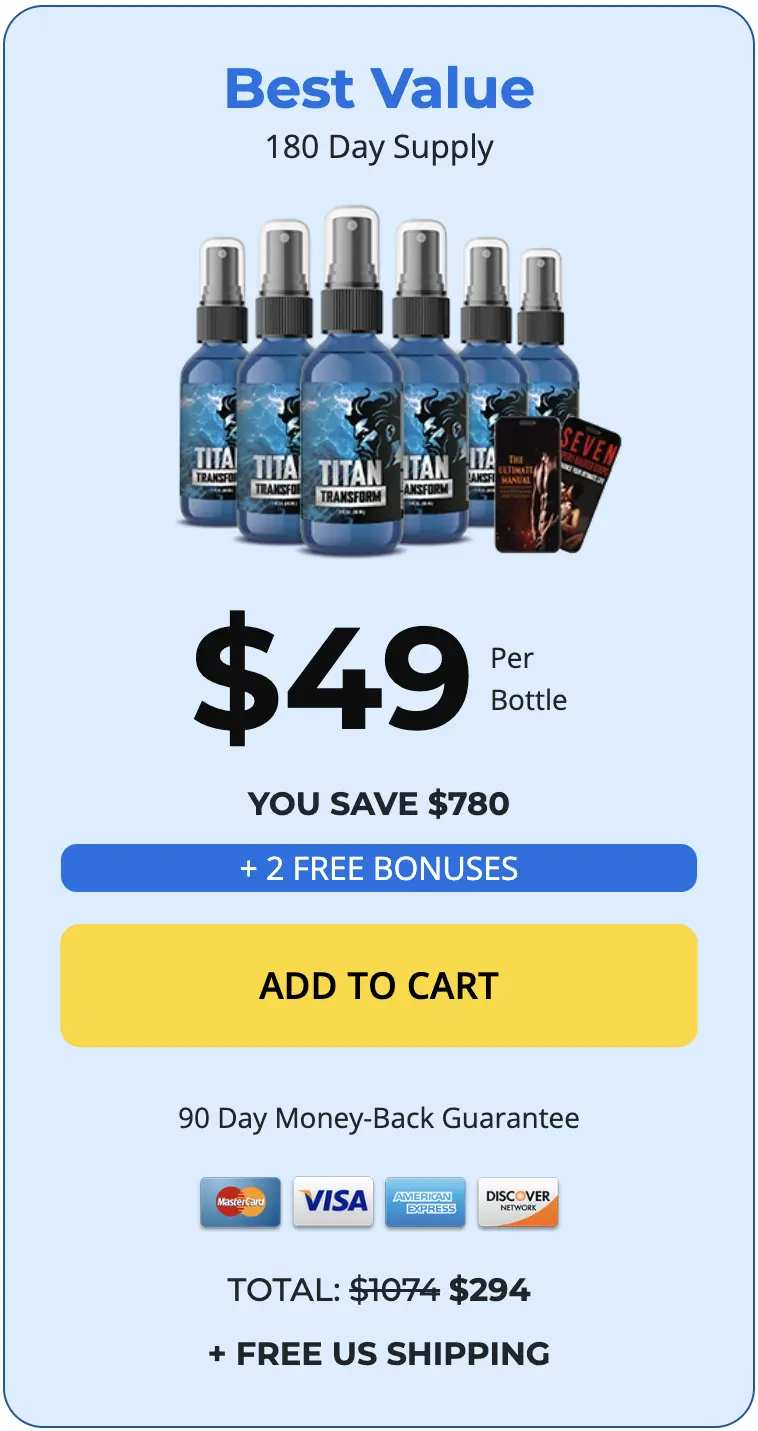 Titan Transform 6 bottles